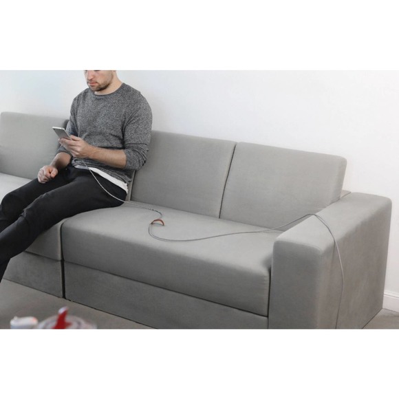 Native Union - BELT-AC-ZEB-3-NP 10' USB Type C-to-USB Type A Cable - Zebra - Picture 2 of 6